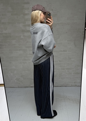 Baggy pin stripe track buks Navy HAUTE L\'AMITIÈ